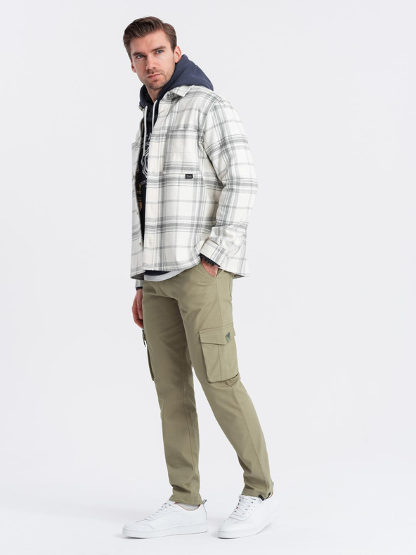 Ombre Clothing Pánske oblečenie Ombre Clothing STRAIGHT LEG V2 OM-PACG-0196