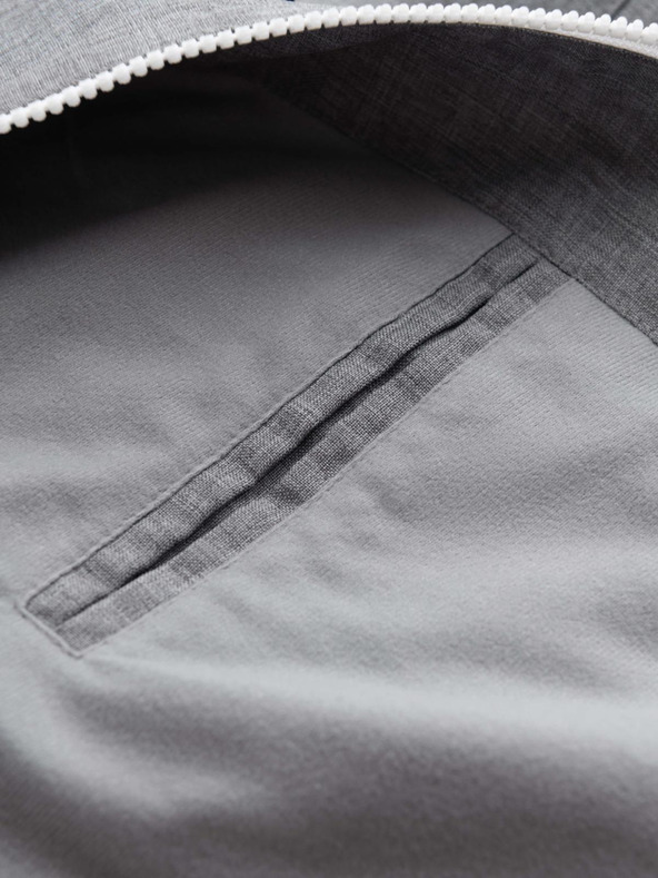 Ombre Clothing Pánska ľahká športová bunda s flísovou podšívkou Ombre Clothing