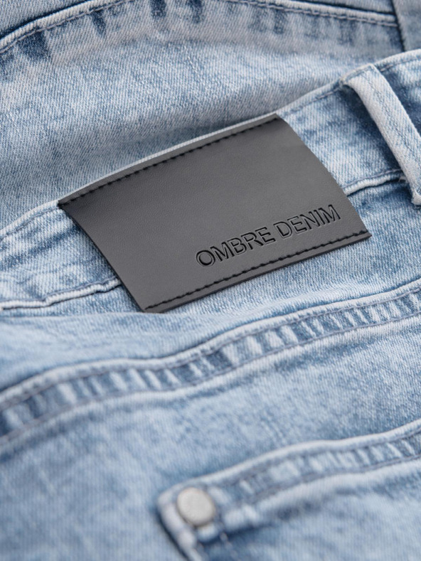 Ombre Clothing Pánske zúžené džínsy Ombre Oblečenie