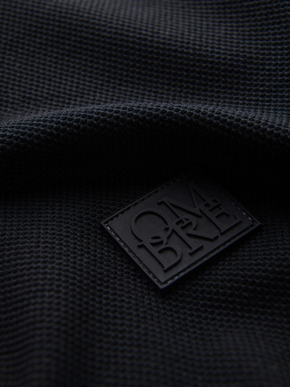 Ombre Clothing Pánske polo tričko s dlhým rukávom Ombre Oblečenie