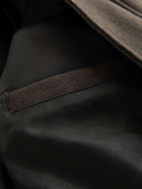 Ombre Clothing Pánska bunda s kapucňou Ombre Oblečenie