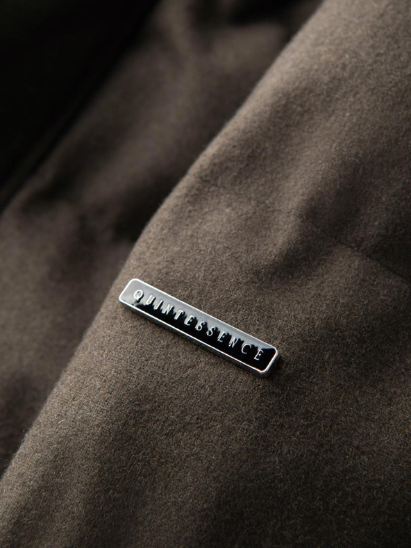 Ombre Clothing Pánska bunda s kapucňou Ombre Oblečenie