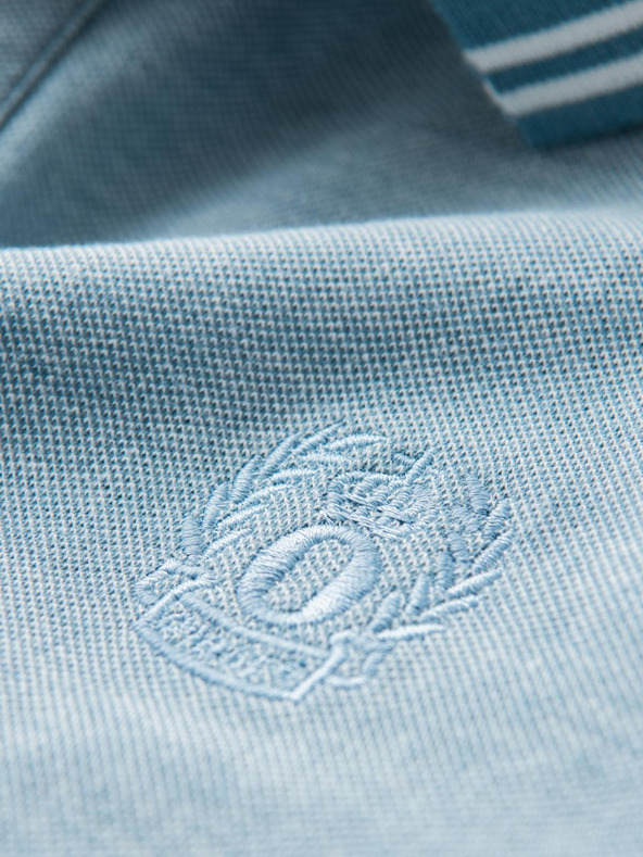 Ombre Clothing Pánske polo tričko s dlhým rukávom Ombre Oblečenie