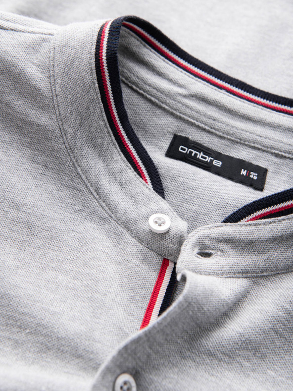 Ombre Clothing Pánske slim tričko Ombre oblečenie