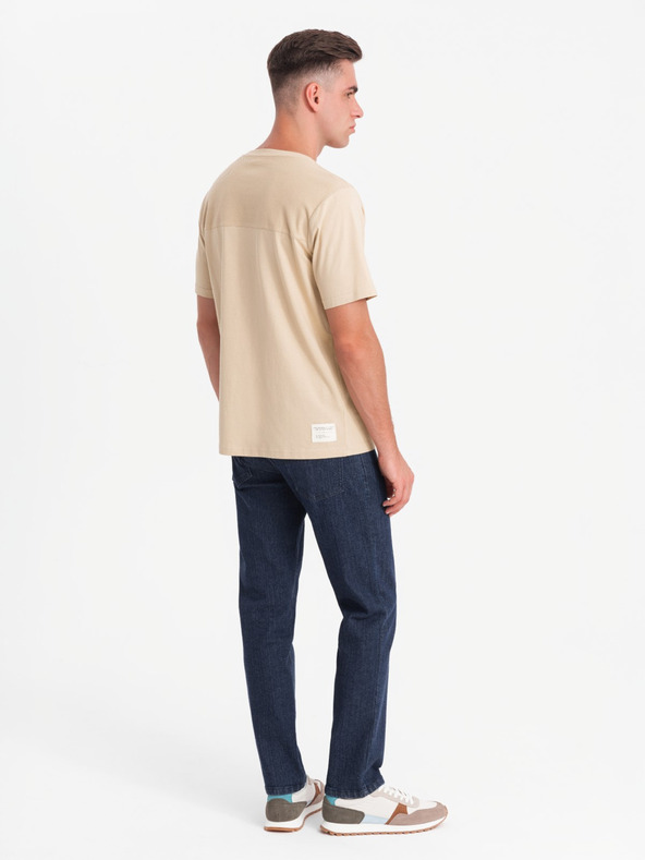 Ombre Clothing Pánske bavlnené tričko Ombre Oblečenie