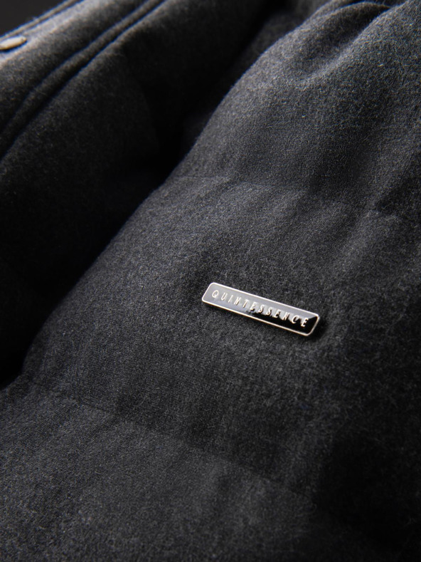 Ombre Clothing Pánska ľahká bunda so sieťovanou podšívkou a kapucňou Ombre Clothing