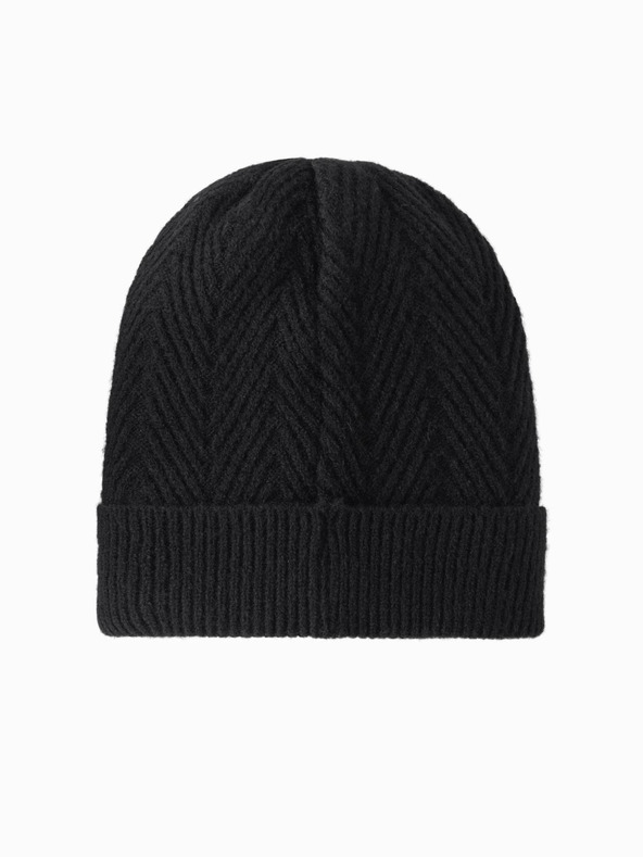 Ombre Clothing Pánska pletená čiapka s aplikáciou Ombre Clothing