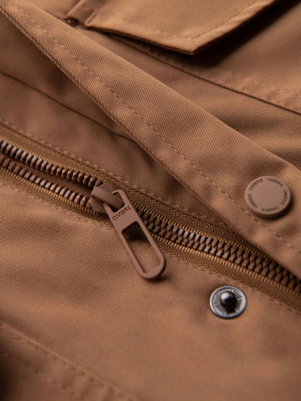 Ombre Clothing Pánska bunda s ombré oblečením