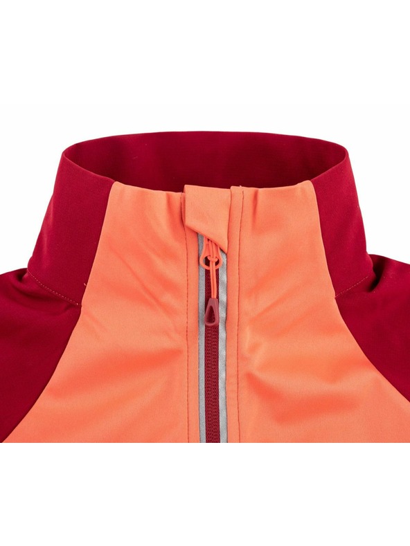Kilpi Červená a koralová dámska športová bunda Kilpi Nordim-W