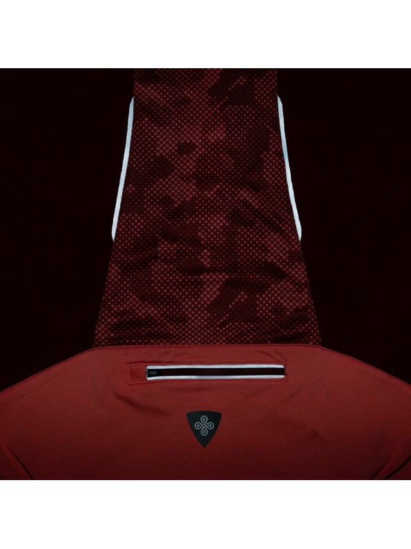 Kilpi Červená a koralová dámska športová bunda Kilpi Nordim-W