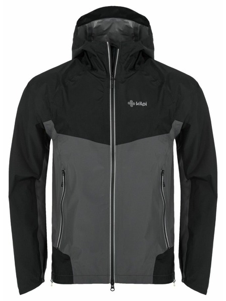 Kilpi Čiernošedá pánska športová bunda Kilpi Hurricane-M