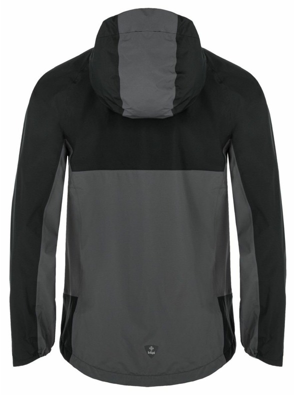 Kilpi Čiernošedá pánska športová bunda Kilpi Hurricane-M