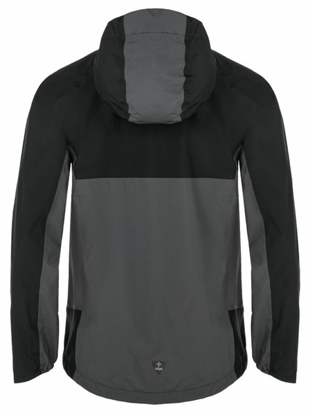 Kilpi Čiernošedá pánska športová bunda Kilpi Hurricane-M