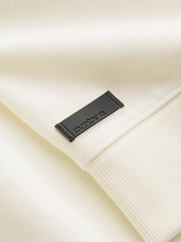 Ombre Clothing Pánska bavlnená mikina BASIC Ombre Clothing