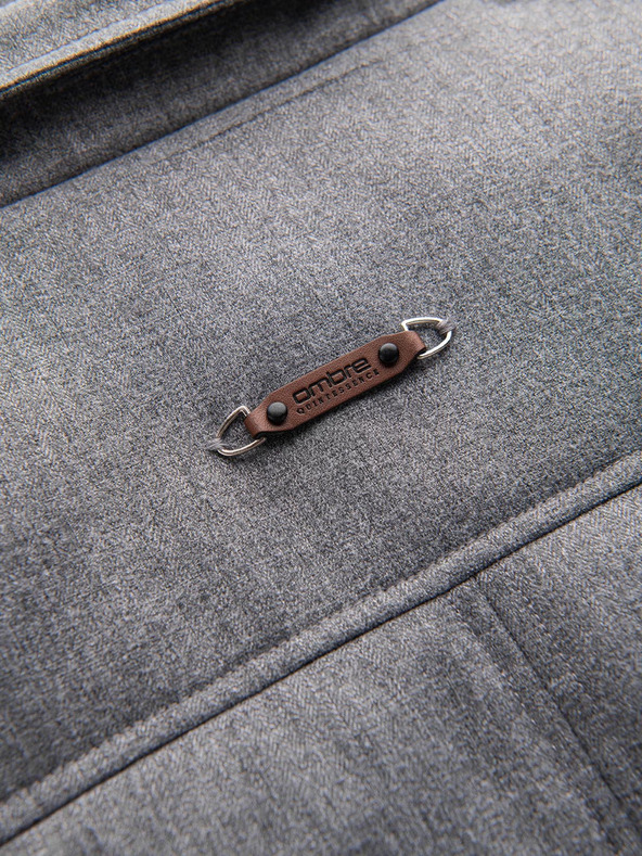 Ombre Clothing Pánska bunda s ombré oblečením