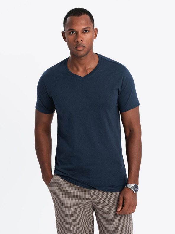 Ombre Clothing Pánske tričko bez potlače - mix 3 ks Z29 Ombre Clothing