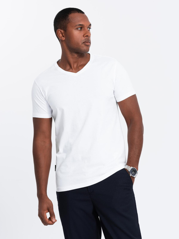 Ombre Clothing Pánske tričko bez potlače - mix 3 ks Z29 Ombre Clothing