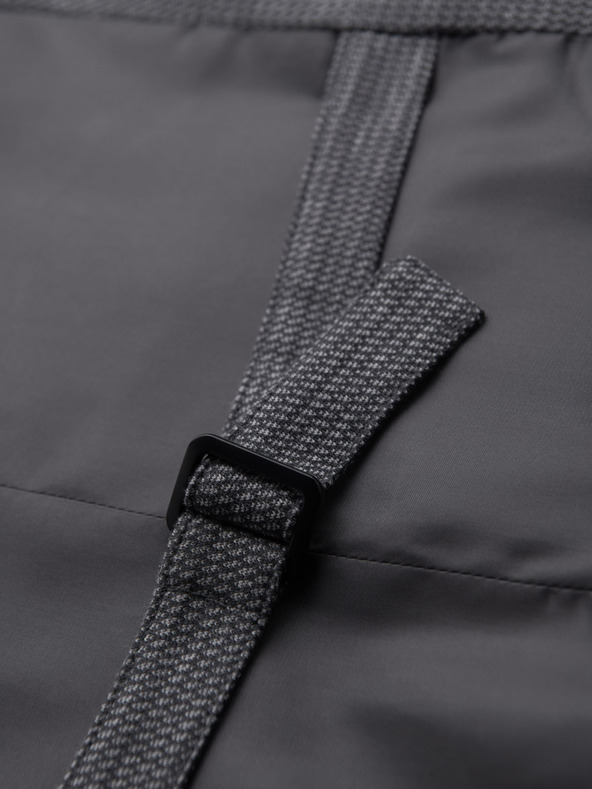 Ombre Clothing Priľnavá elegantná pánska štruktúrovaná pletená vesta Ombre Clothing