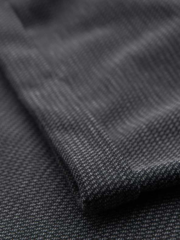 Ombre Clothing Pánske štruktúrované pletené kraťasy s elastickým pásom Ombre Clothing