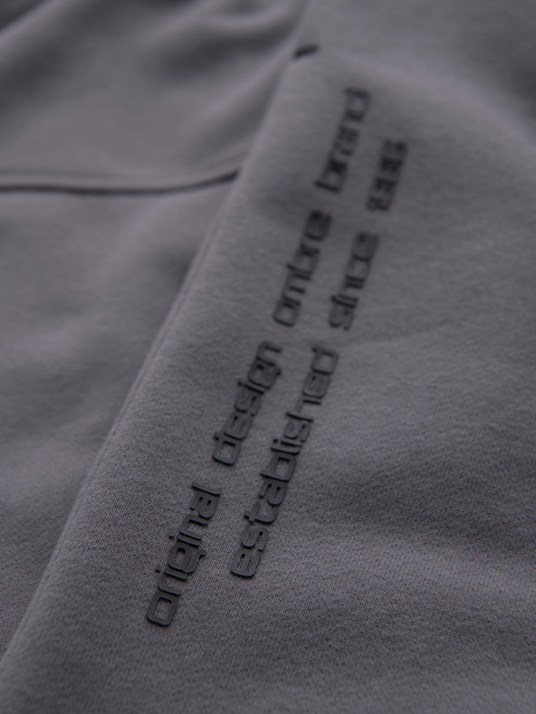 Ombre Clothing Pánske krátke teplákové šortky s potlačou Ombre Clothing