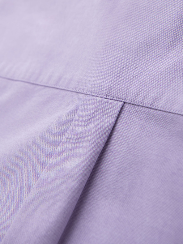 Ombre Clothing Pánska bavlnená košeľa oxford v pastelovej farbe Ombre Clothing