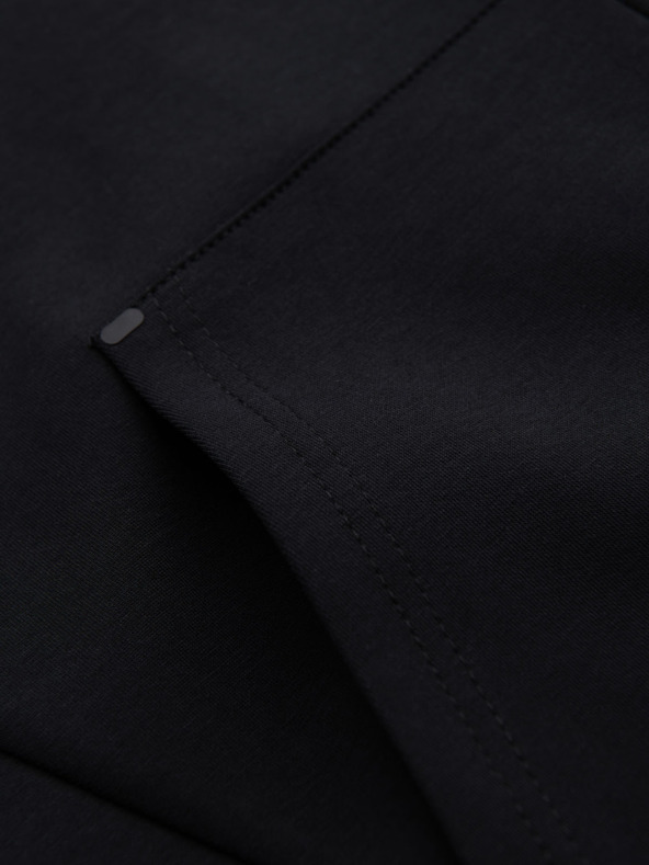 Ombre Clothing Mikina s kapucňou bez zipsu v streetwearovom štýle Ombre Clothing