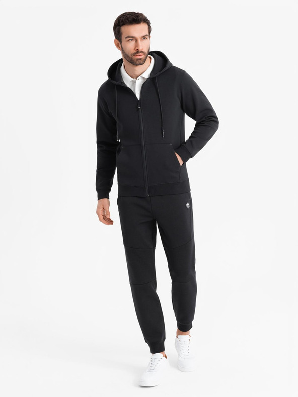 Ombre Clothing Mikina s kapucňou bez zipsu v streetwearovom štýle Ombre Clothing