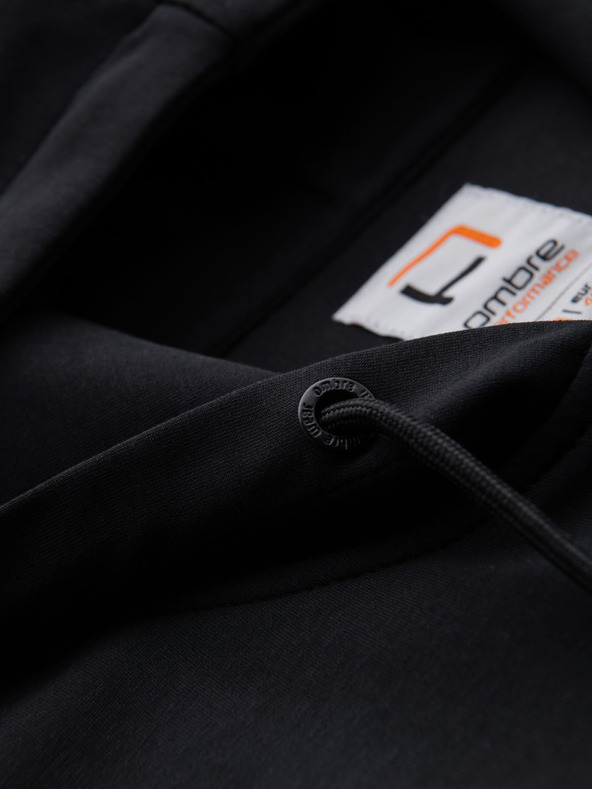 Ombre Clothing Mikina s kapucňou bez zipsu v streetwearovom štýle Ombre Clothing