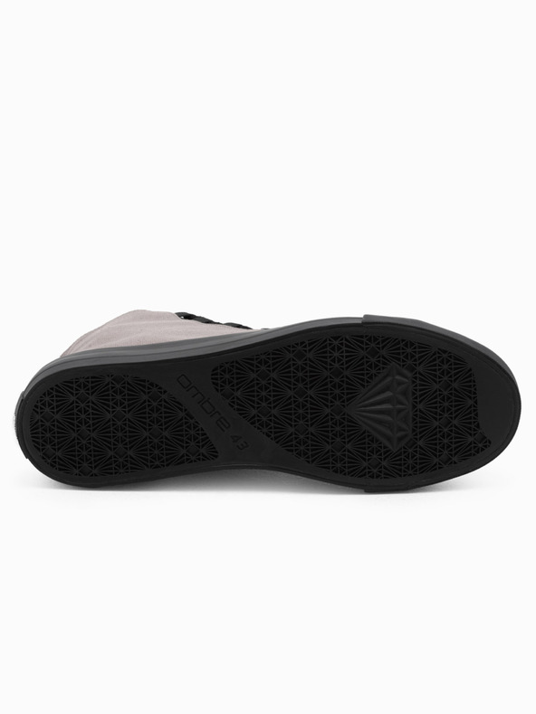 Ombre Clothing Čierno-šedé pánske tenisky Ombre Clothing T378