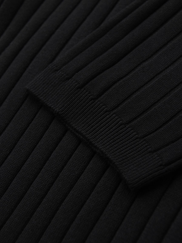 Ombre Clothing Pánska polokošeľa SLIM FIT z viskózy so zvislými pruhmi Ombre Clothing