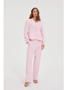 Moodo Ružové oblekacie nohavice Moodo