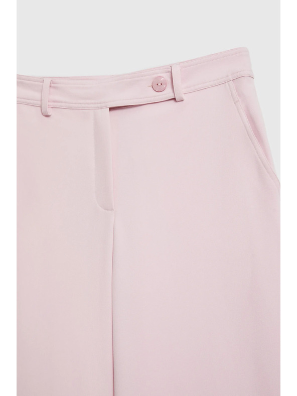 Moodo Ružové oblekacie nohavice Moodo