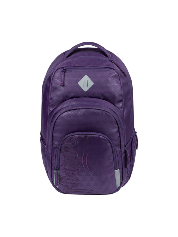 BAAGL  BAAGL SET 3 Coolmate Plum: batoh, penal, vrecko