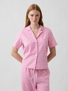 GAP Pyžamová popelínová košeľa GAP