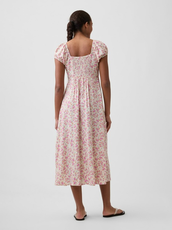 GAP Kvetované midi šaty GAP