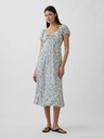 GAP Kvetované midi šaty GAP