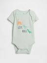 GAP Baby body s potlačou GAP