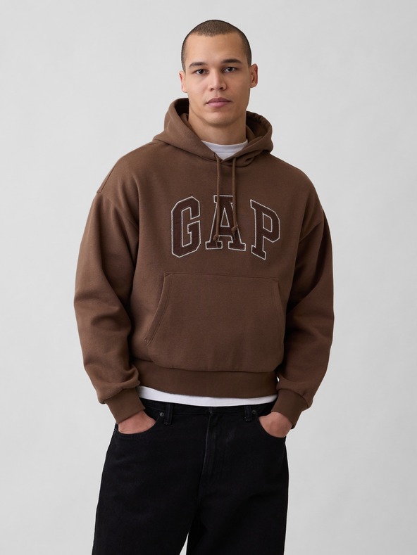 GAP Oversize mikina s logom VintageSoft GAP