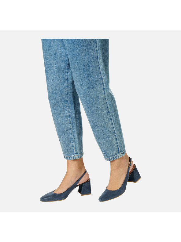 Geox Tmavomodré dámske sandále Geox Giselda