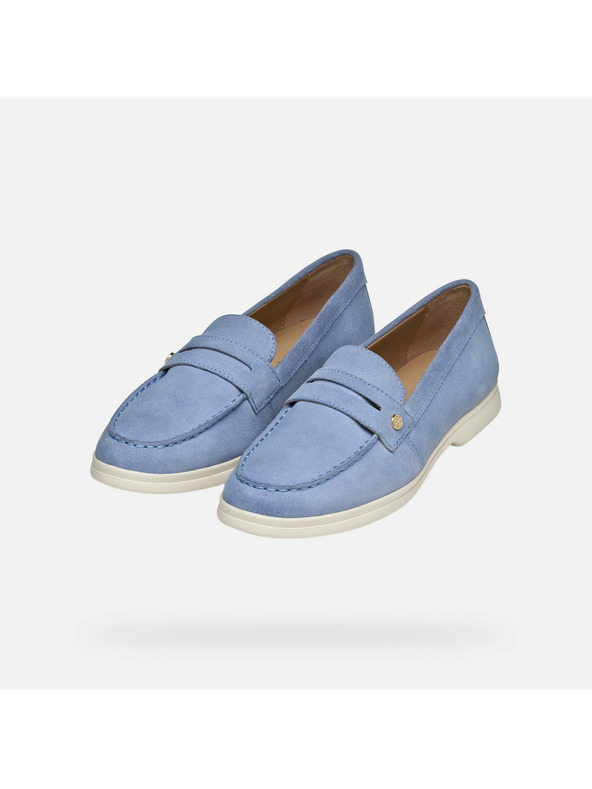 Geox Svetlomodré dámske sandále Geox Xand 3