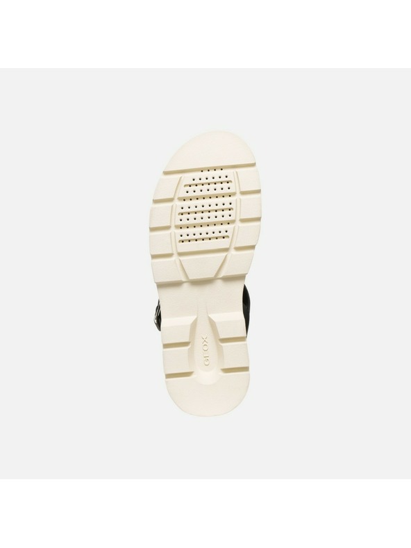 Geox Čierne dámske sandále Geox Adacter S B