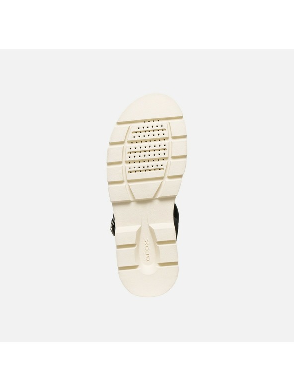 Geox Čierne dámske sandále Geox Adacter S B