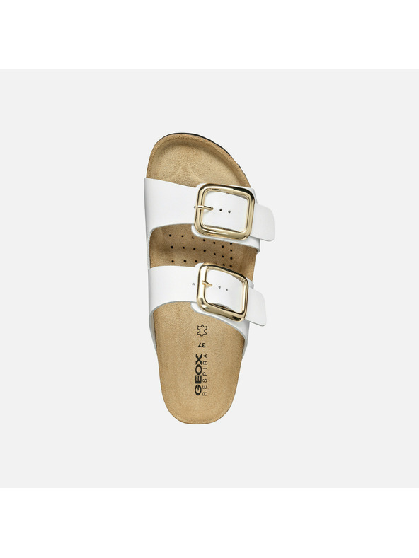 Geox Biele dámske sandále Geox Brionia R