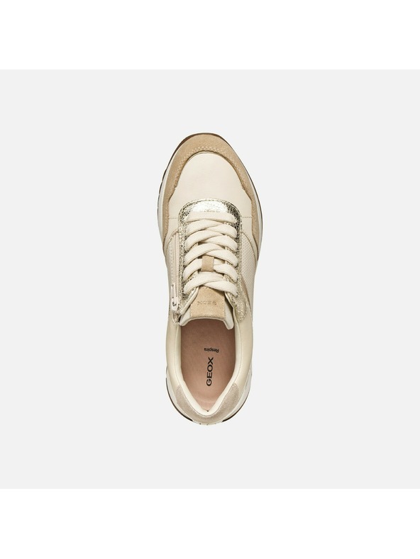 Geox Béžové dámske tenisky Geox Desya