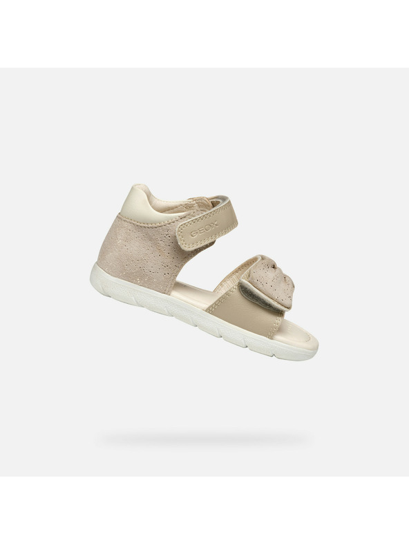 Geox Béžové dievčenské sandále Geox Sandal Alul