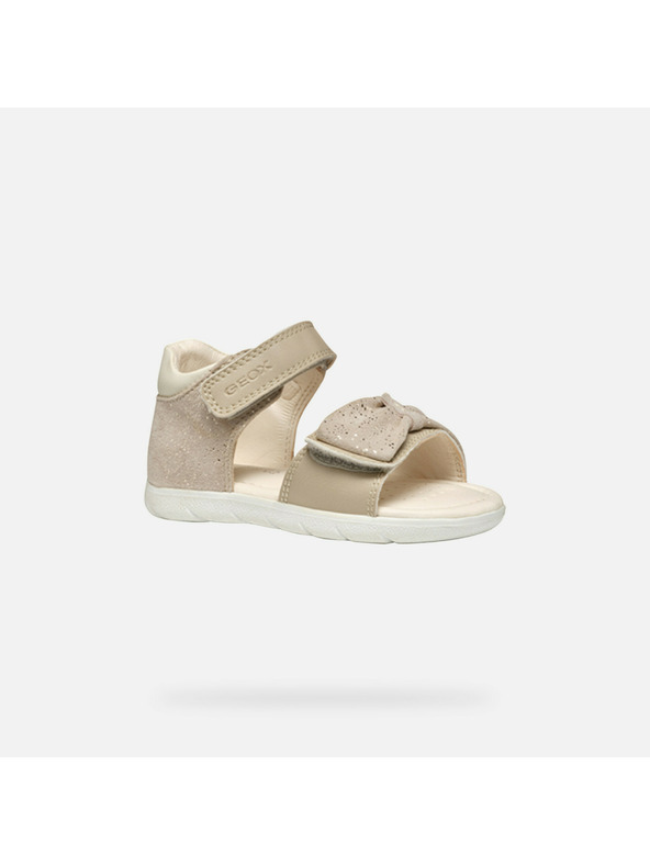 Geox Béžové dievčenské sandále Geox Sandal Alul