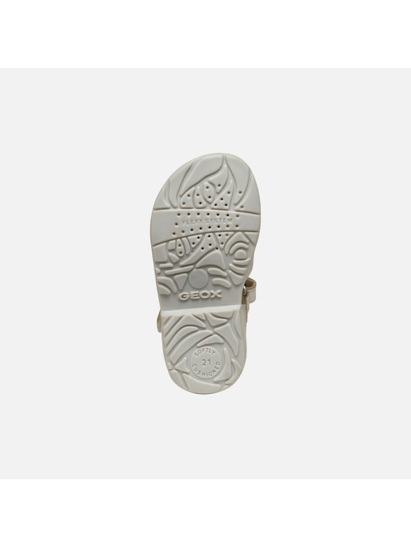 Geox Biele dievčenské sandále Geox Verred