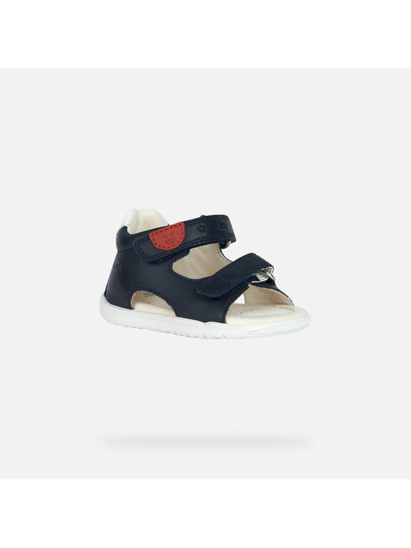 Geox Tmavomodré chlapčenské sandále na prvé krôčky Geox Sandal Macchi