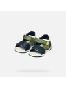 Geox Tmavomodré chlapčenské sandále na prvé krôčky Geox Sandal Zapito