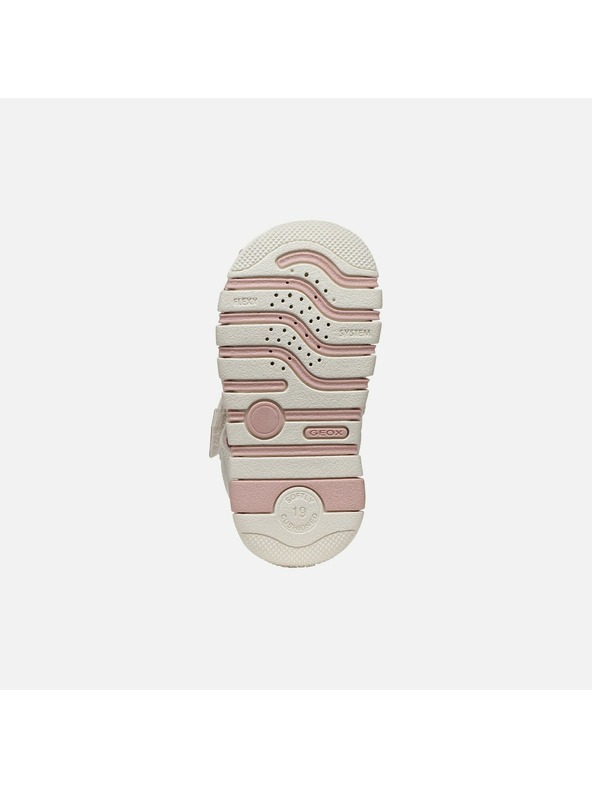 Geox Sivé dievčenské sandále na prvé krôčky Geox Sandal Iupidoo